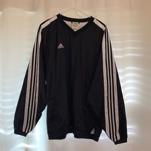 Adidas Pullover Polyester Shell Jacket, Size:Large